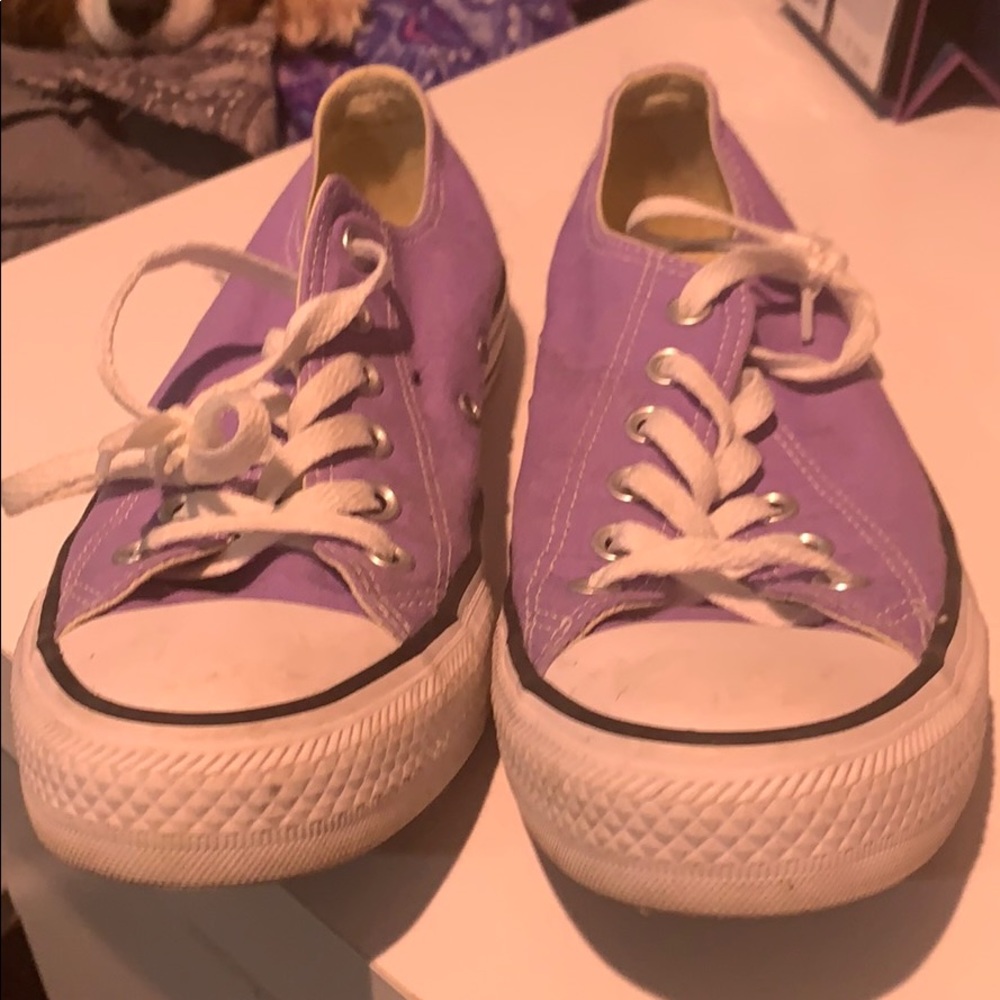 Lilac Converse